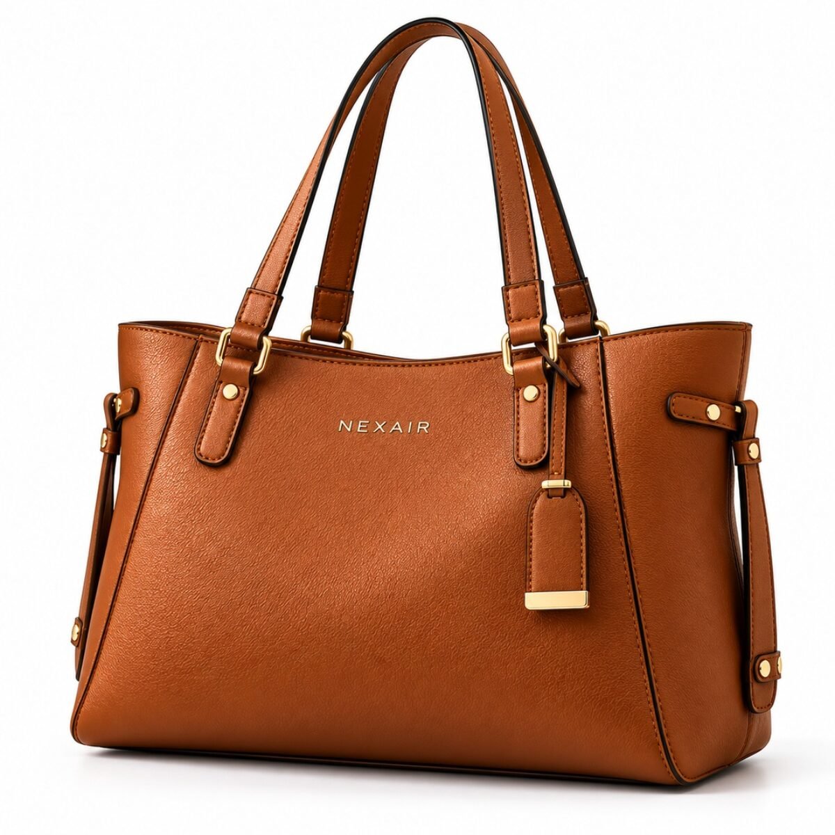 Nexair Aurelia Tote – Cognac Brown