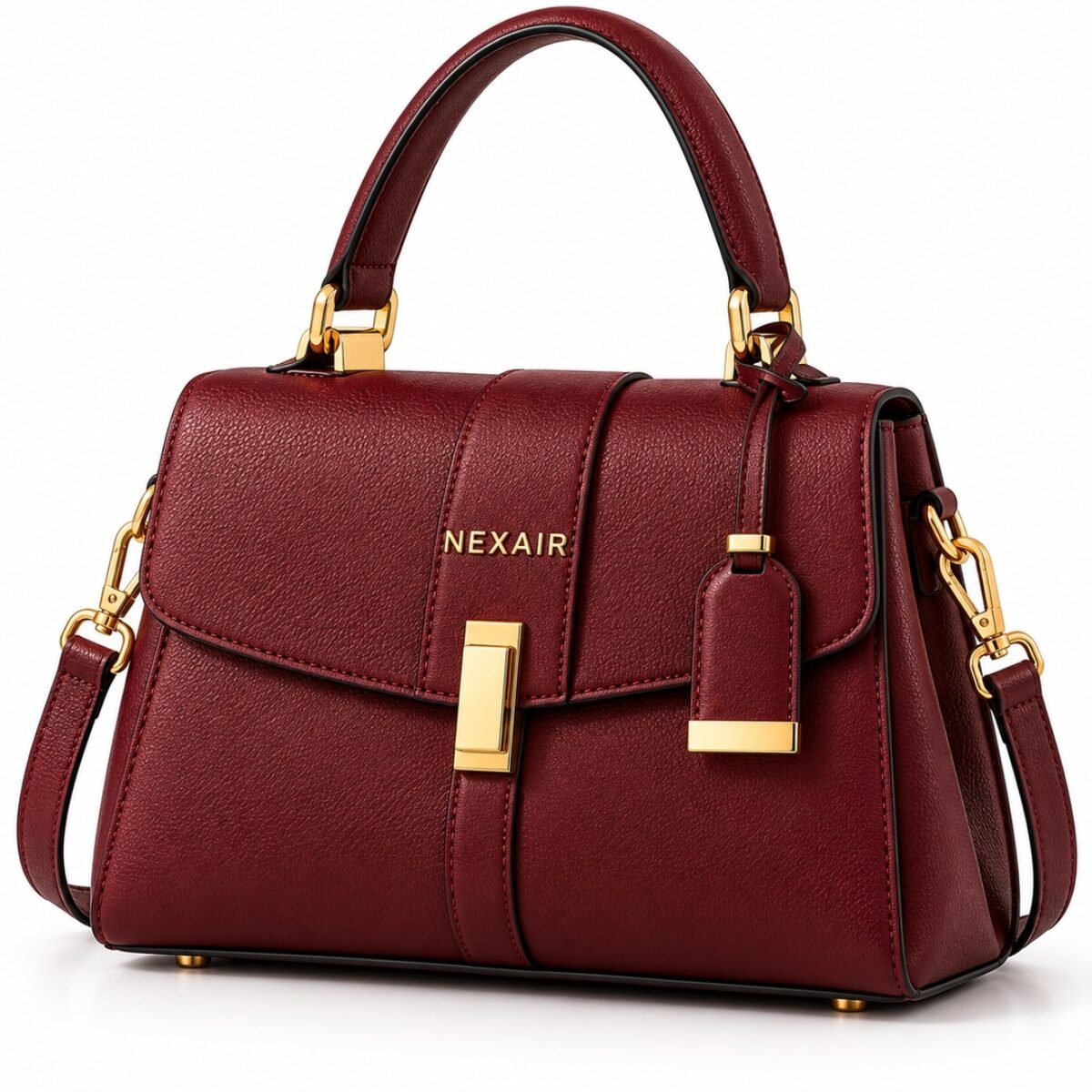 Nexair Serenna Satchel – Deep Burgundy